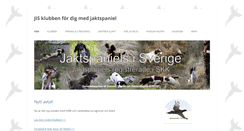 Desktop Screenshot of jaktspaniels.org